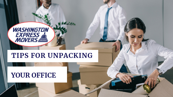 Tips For Unpacking Your Office 